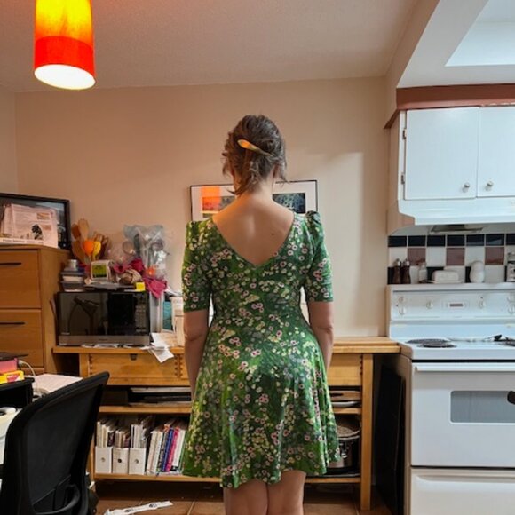 NWT sold-out Nooworks Natalie dress in Meadow - XL - Picture 3 of 5